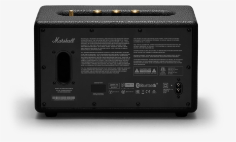 Acton Ii Bluetooth Black Black    Data Srcset Https - Marshall Acton 2 Back, HD Png Download, Transparent PNG